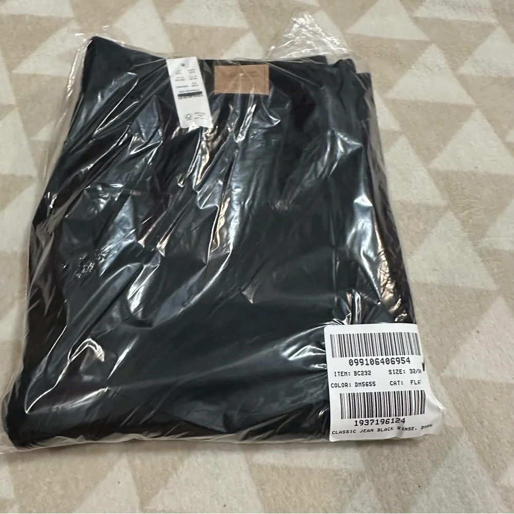 Jcrew Classic Straight-fit jean in black wash
